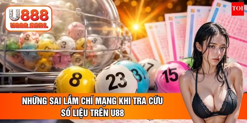 Những sai lầm chí mạng khi tra cứu số liệu trên U88