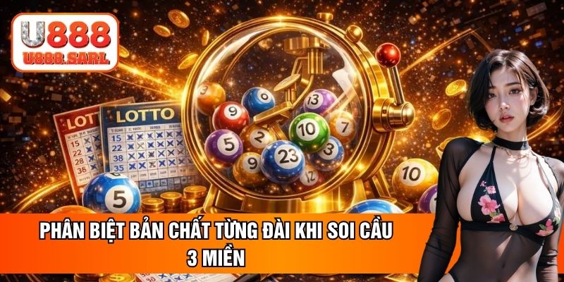 Phân biệt bản chất từng đài khi soi cầu 3 miền